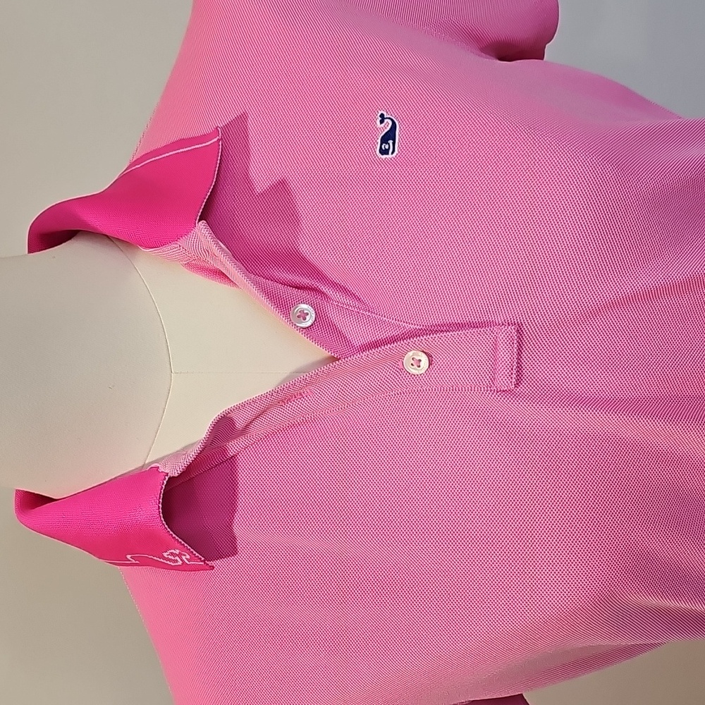 Vineyard vines pink polo size Xs - Picture 2 of 6